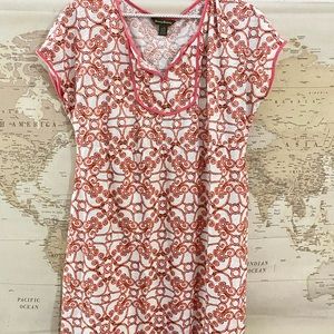 Tommy Bahama Pink Pattern Dress